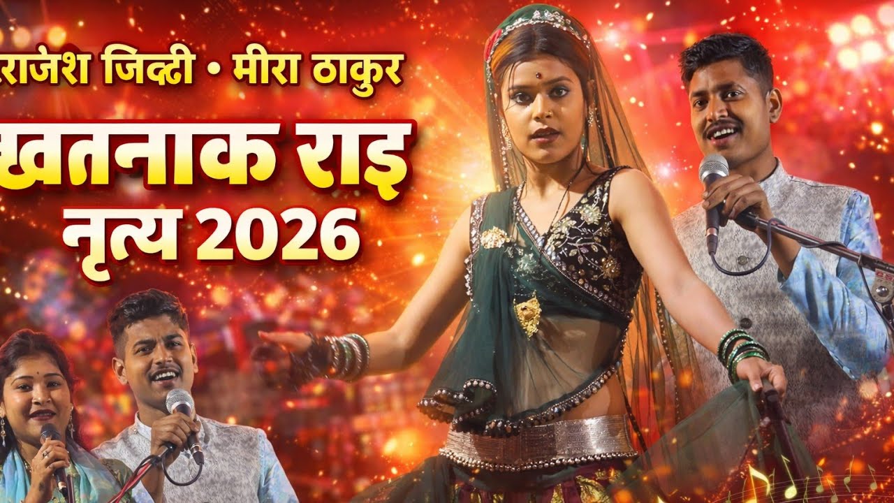 करहा कररो करो ढोल राए बिलौटा भात भात के |  राजेश जिद्दी | मीरा ठाकुर | बुन्देली राई नृत्य | viral 