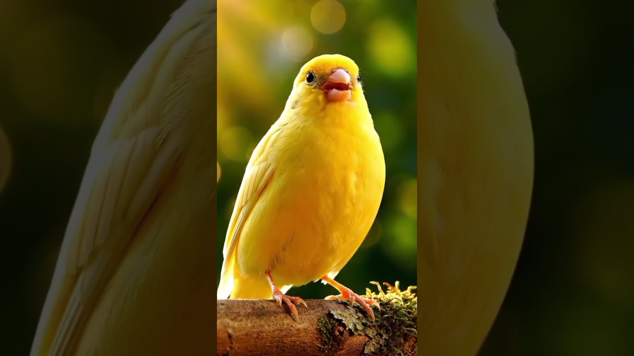 Peaceful Canary Bird Sounds 🌳 