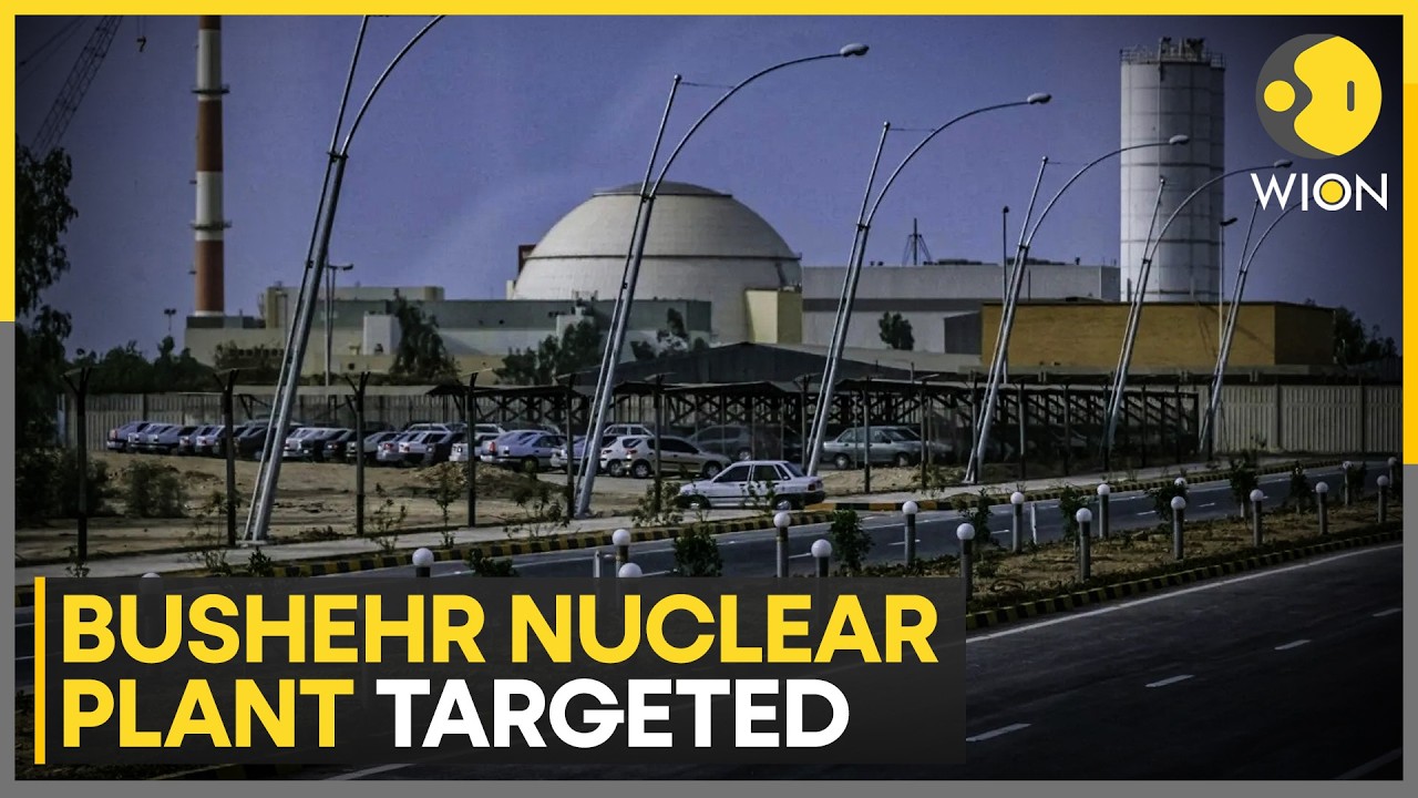 US-Iran War: Iran Claims Bushehr Nuclear Plant Struck for Third Time | WION