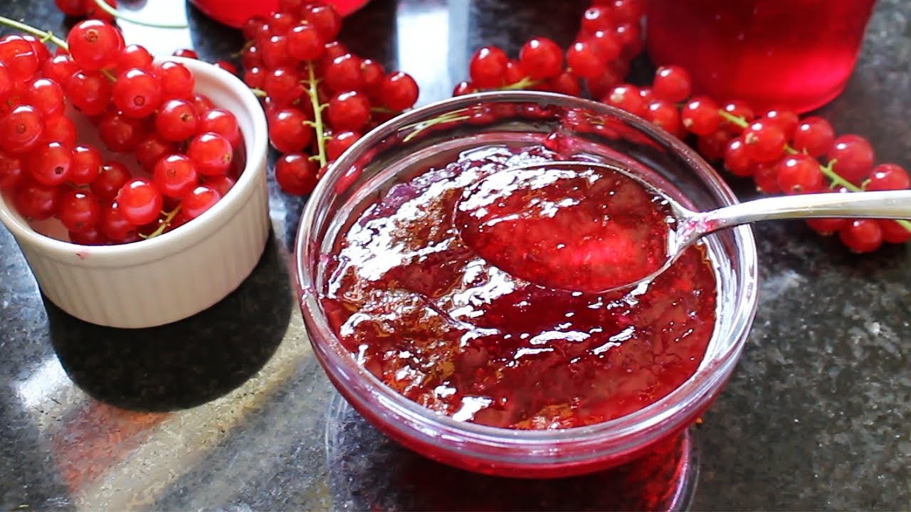 Recette de la Gelée de Groseilles maison sans gelatine ( facile et inratable)