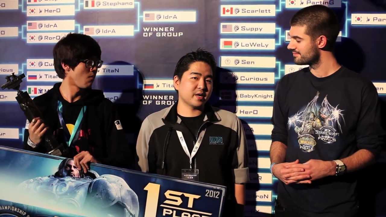 Blizzard Interviews PartinG - StarCraft II Global Champion, 2012