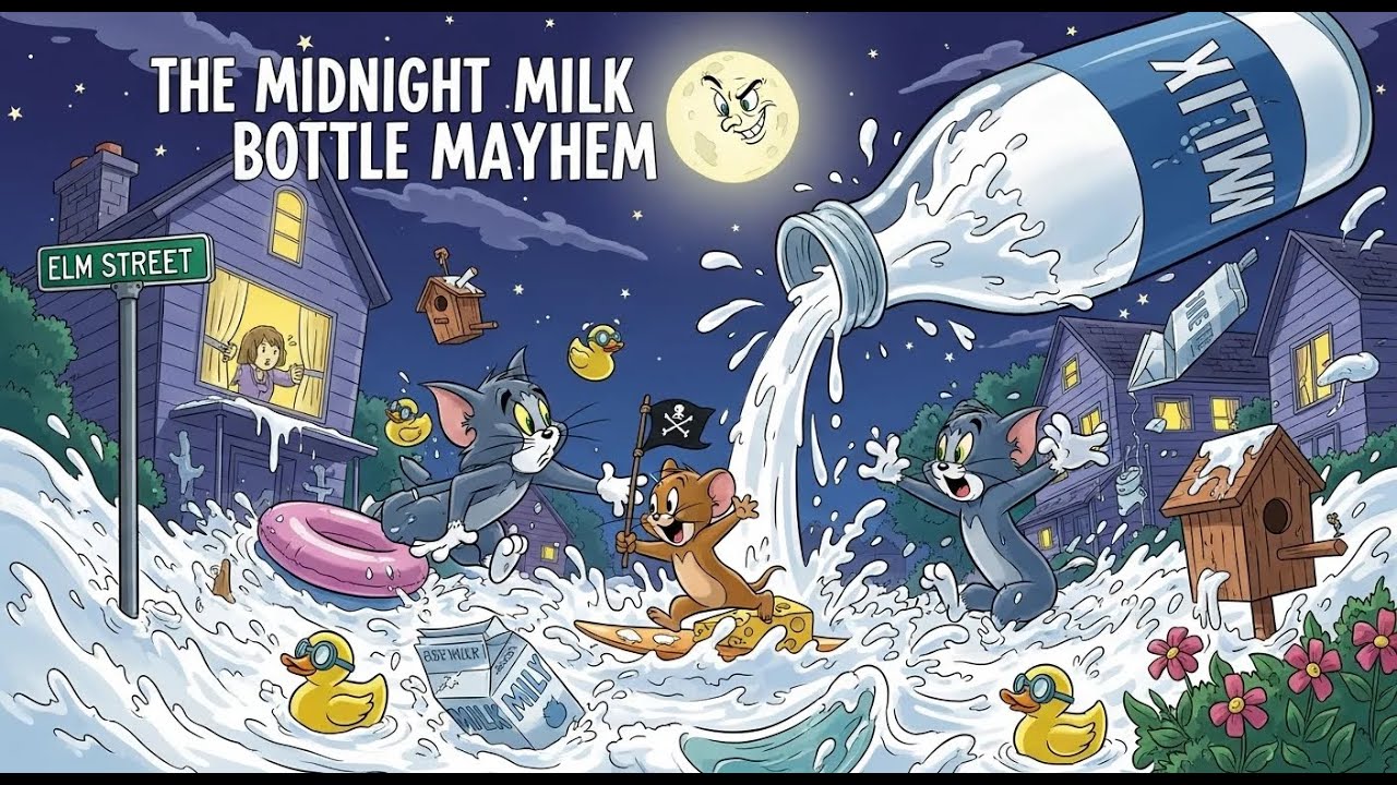 The Midnight Milk Bottle Mayhem.......What Went Wrong? 🥛💥