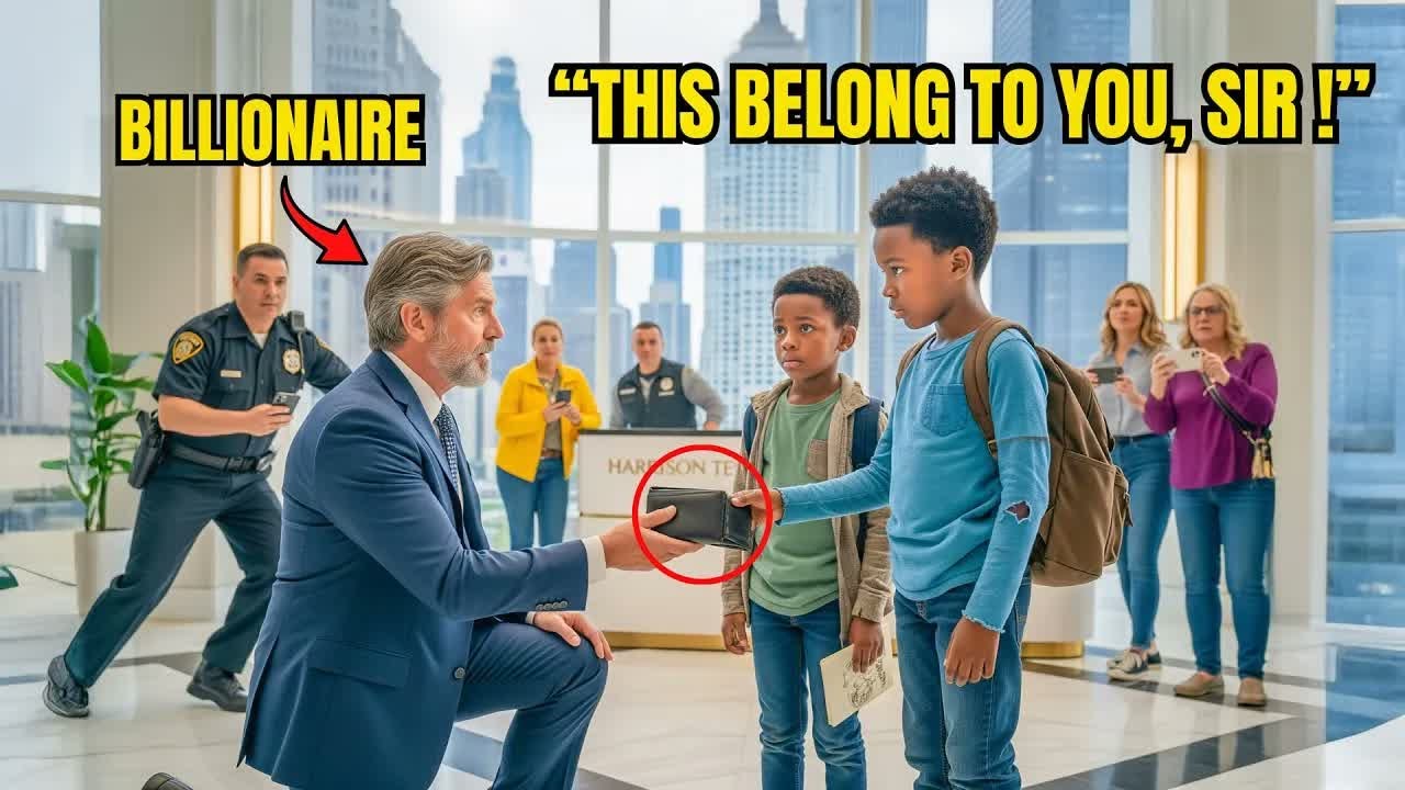 Homeless Black Twins Found a Billionaire’s Wallet — What They Did Shocked Him