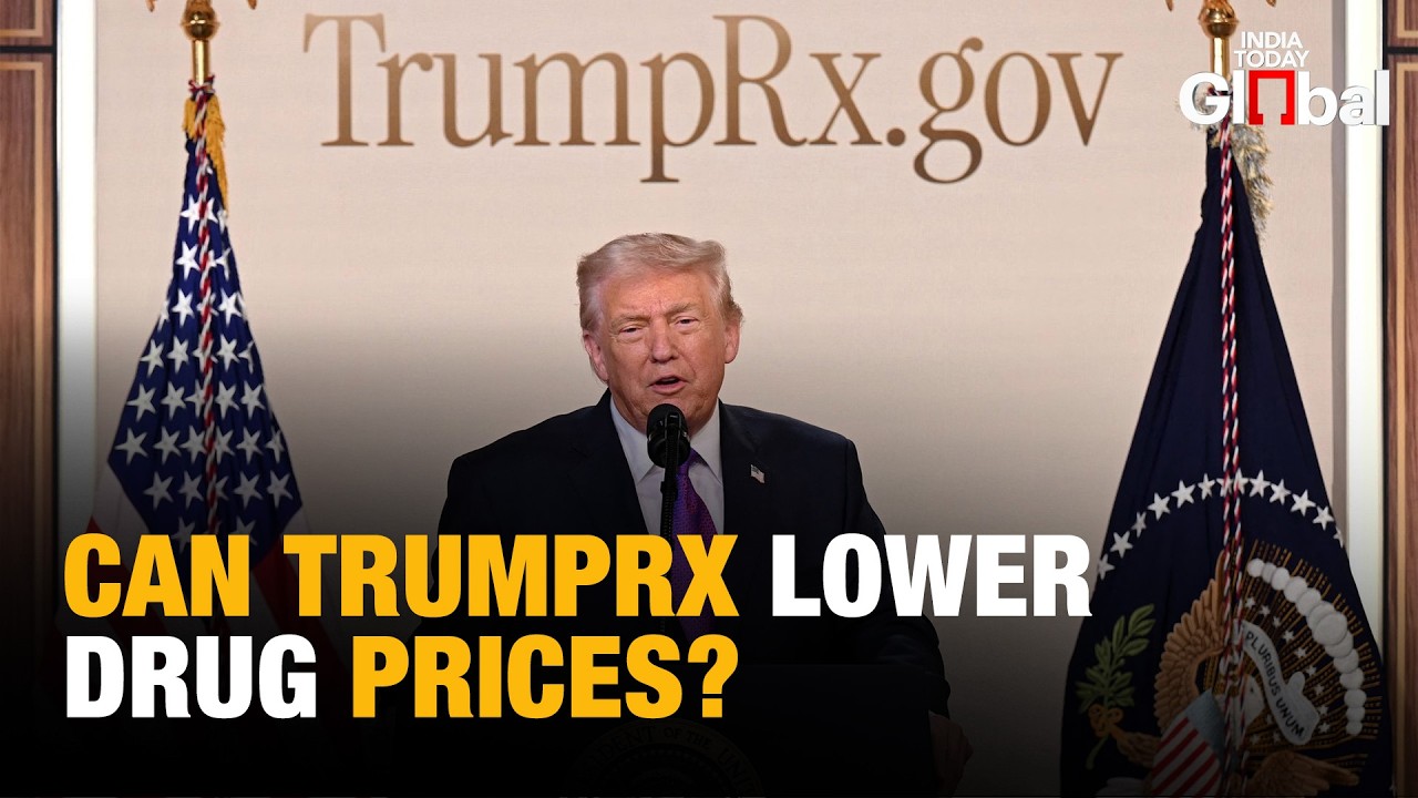 Trump Unveils TrumpRx As White House Targets High Prescription Drug Costs Nationwide