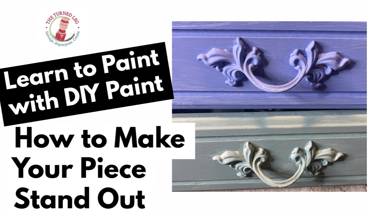 Learn to Paint with DIY Paint: How to Make Your Piece Stand Out