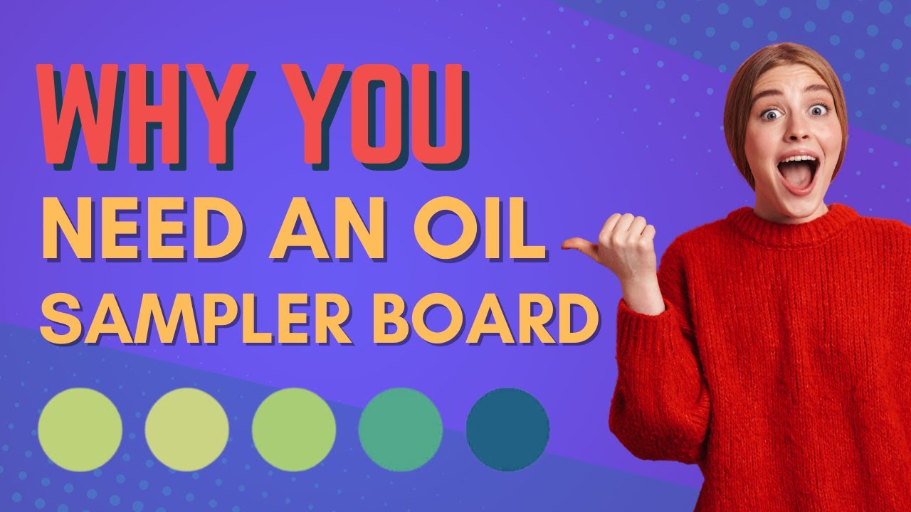 Ninja Art Tip #98: Why YOU Need an Oil Sampler Board