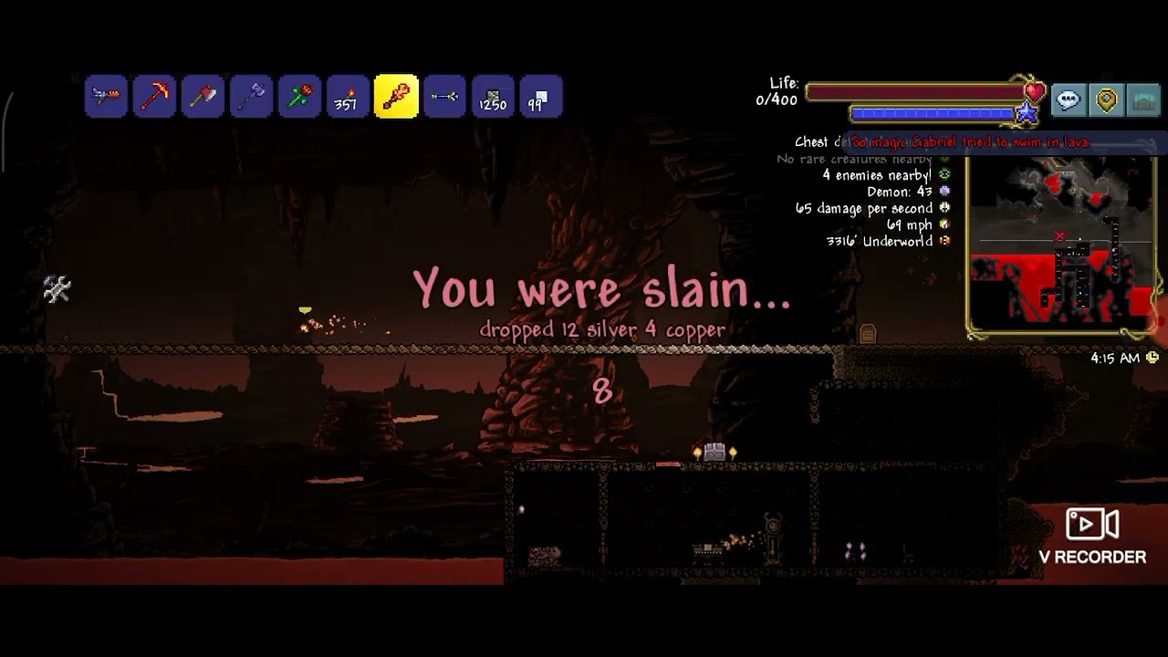 Extremely great luck 1 // Terraria mage episode 13 // by the elemental powered Gabriel.