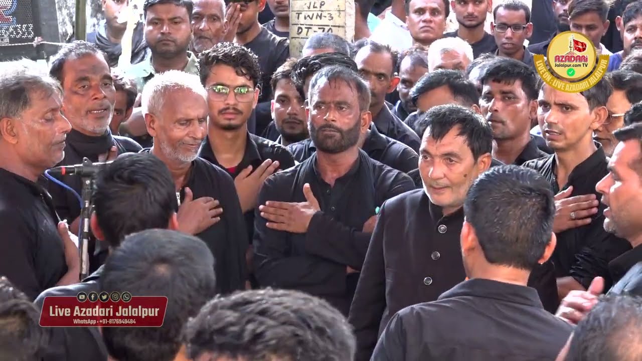 Saya Kiya Parindon Ne Lashe Husain Par | Anjuman Jafariya Regd Mustafabad | Juloose Chauthi 2023