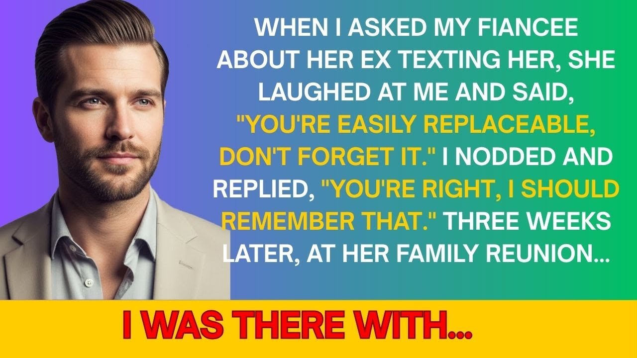 Fiancée Called Me _Easily Replaceable_ When I Asked About Her Ex Texting Her; 3 Weeks Later