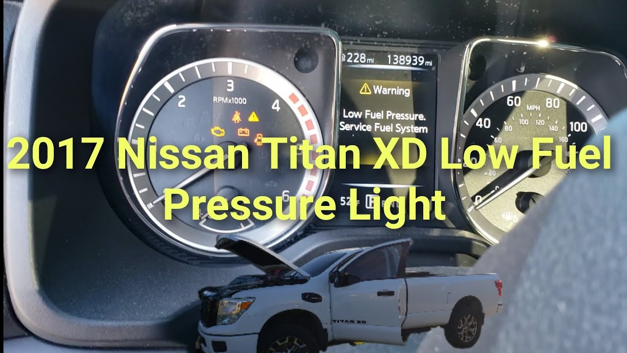 2017 Nissan Titan XD Low Fuel Pressure //Presion Baja de Diesel /No Start Diagnostic//No Enciende