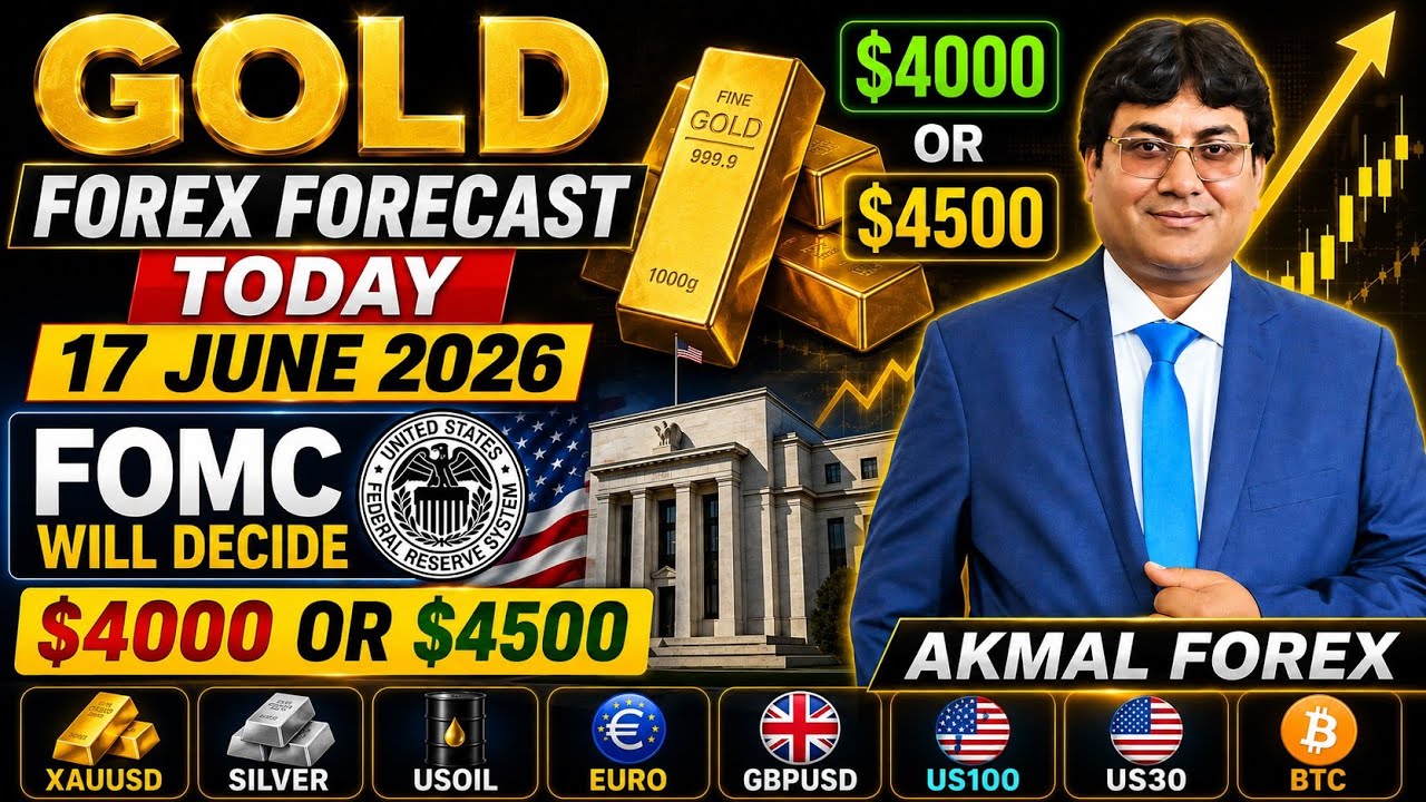 xauusd technical analysis today hindi 17June2026 | #gold forex forecast silver price prediction news
