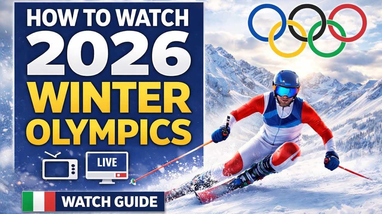 How to Watch the 2026 Winter Olympics | TV, Streaming & Full Viewing Guide #WinterOlympics #Olympics