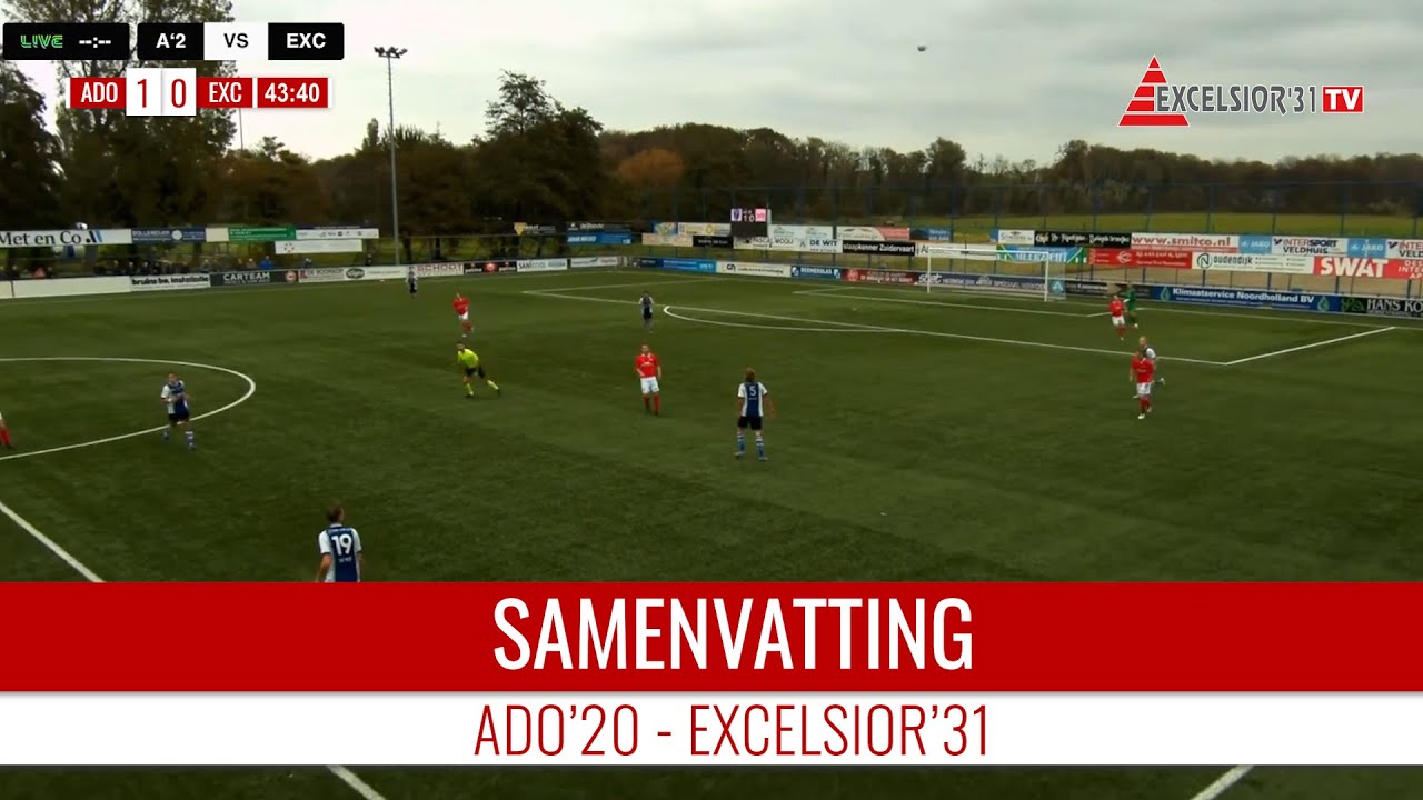 Samenvatting ADO'20 - Excelsior'31