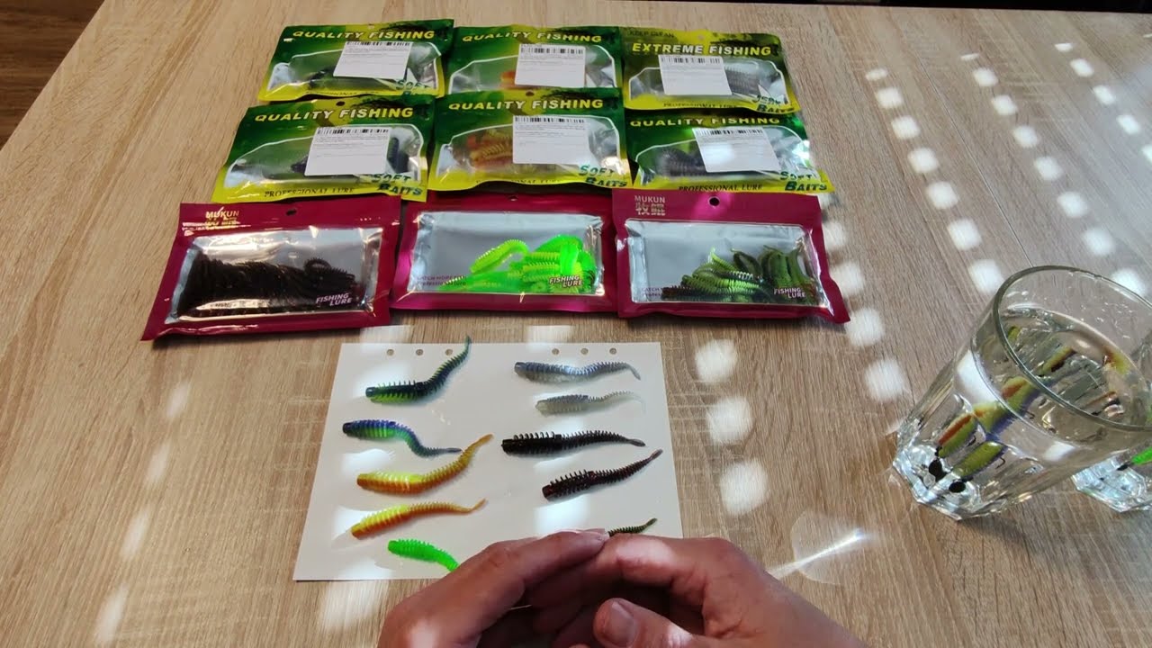 Aliexpress/Temu Bfs TPE Softbait Ködervorstellung mit 53er Zander Drill