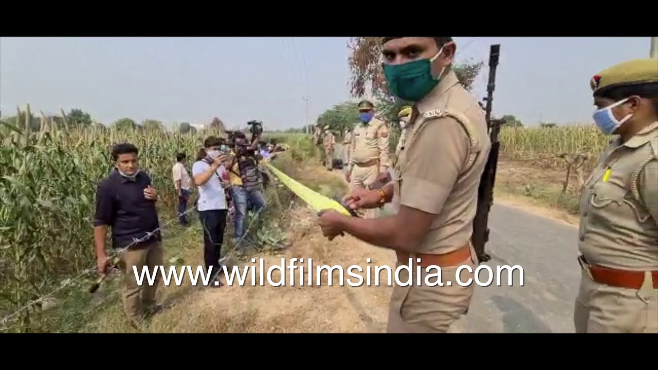 CBI and Uttar Pradesh police cordon off site of Hathras incident, 2020