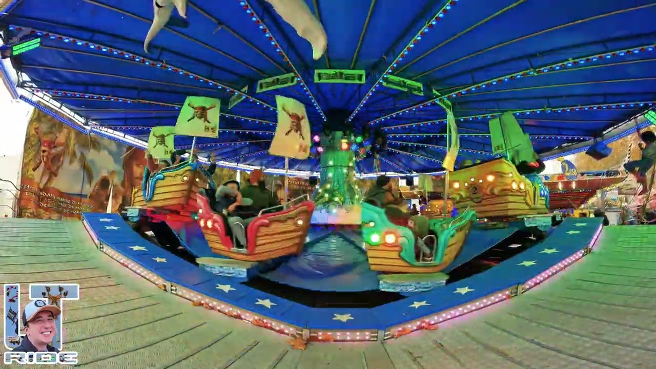 Manège HAPPY SAILOR (Jour) Foire Saint Romain, Rouen 2024 | Off ride