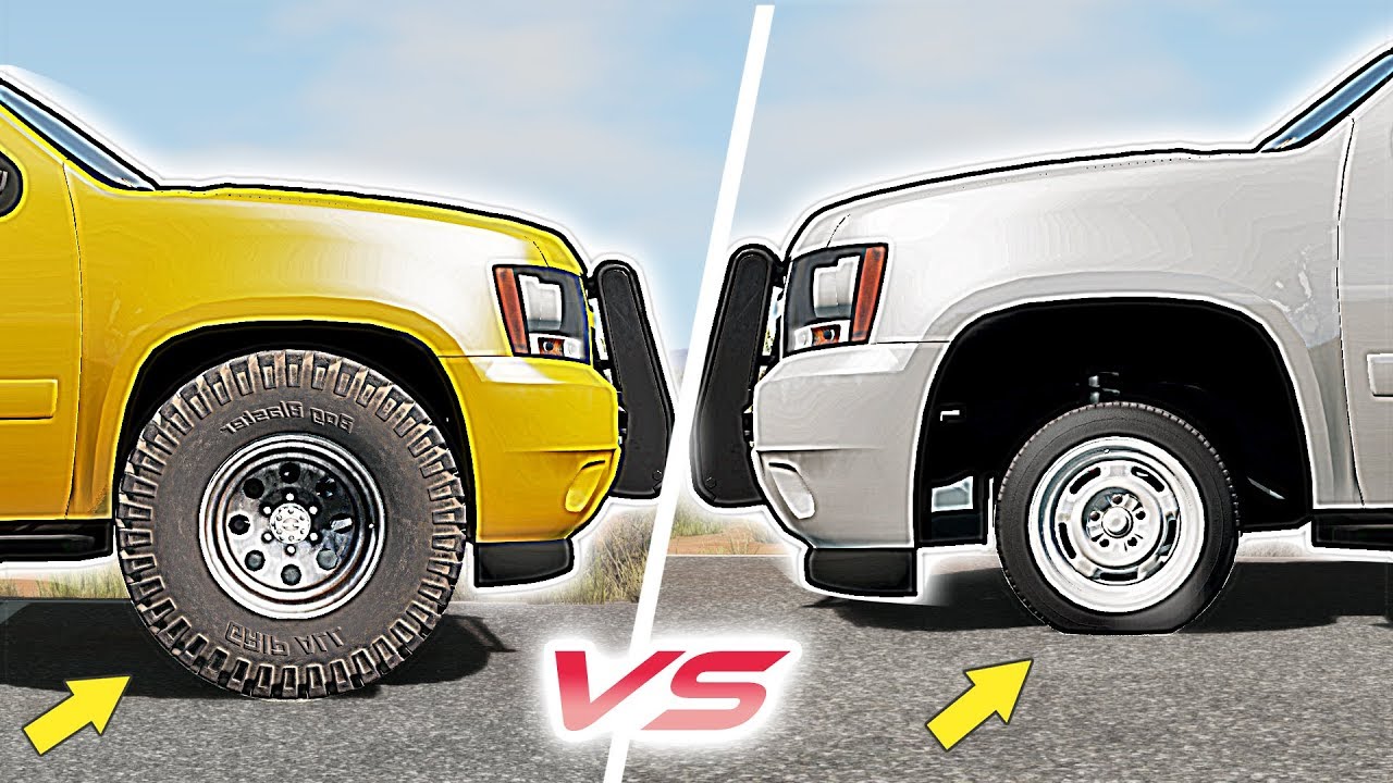 Large VS Small Wheels #5 - BeamNG Drive