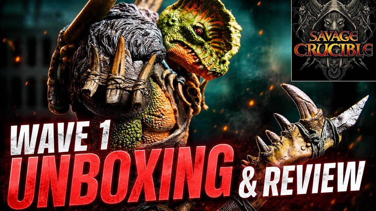 Savage Crucible Wave 1 Unboxing & Review