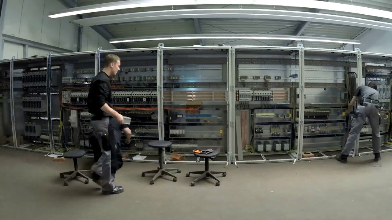 Meurer-etechnik Schaltanlagenbau im Zeitraffer