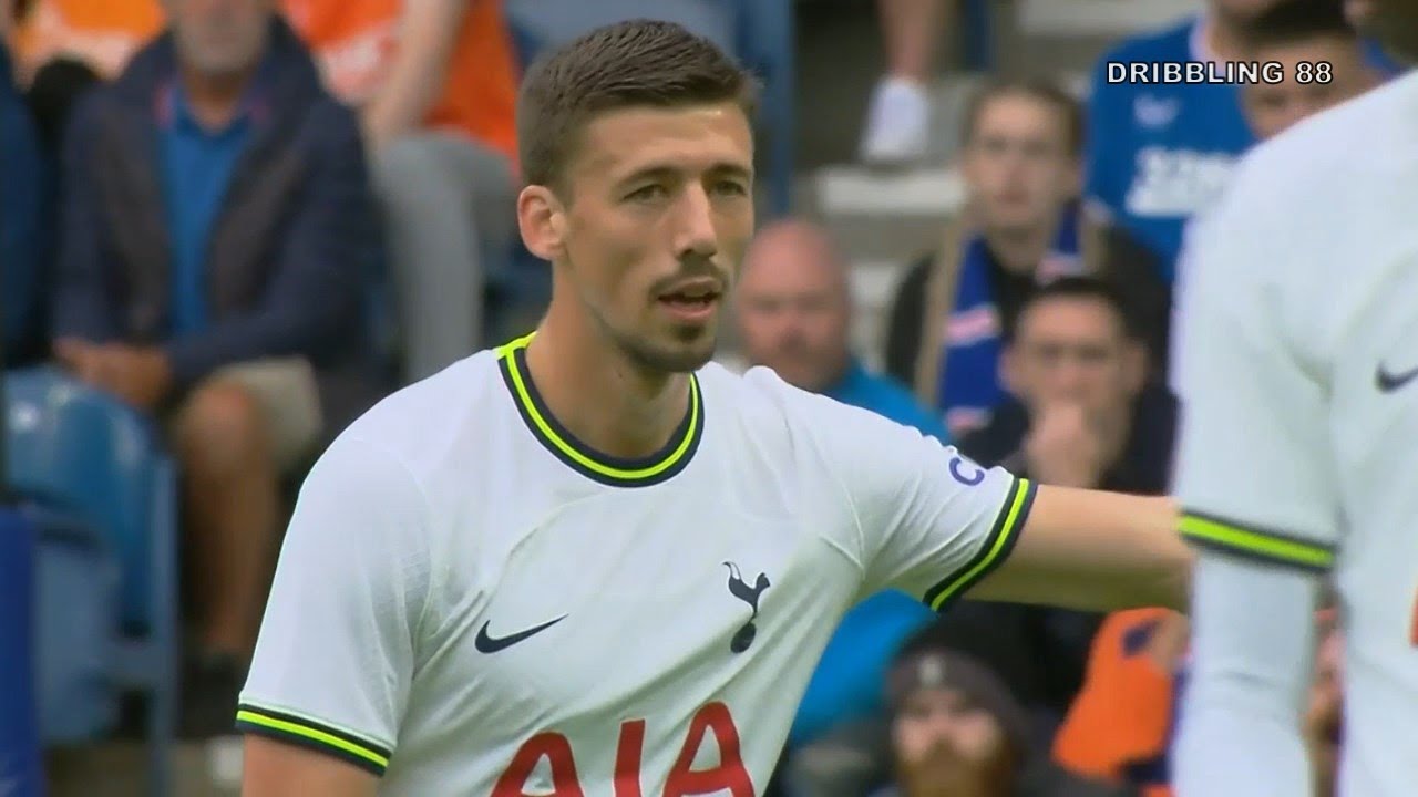 Cl&eacute;ment Lenglet vs Rangers - Debut for Tottenham - 23/07/2022