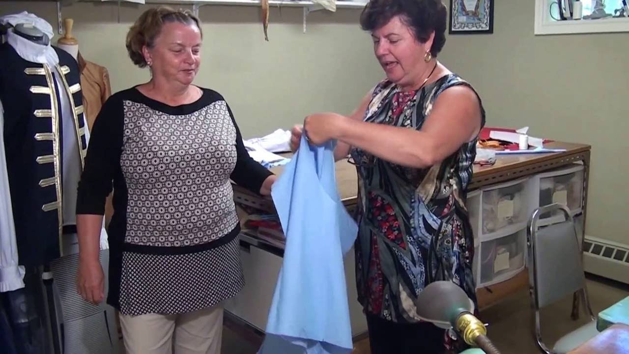 Plus size bespoke woman's bodice front and back part 2; the fitting