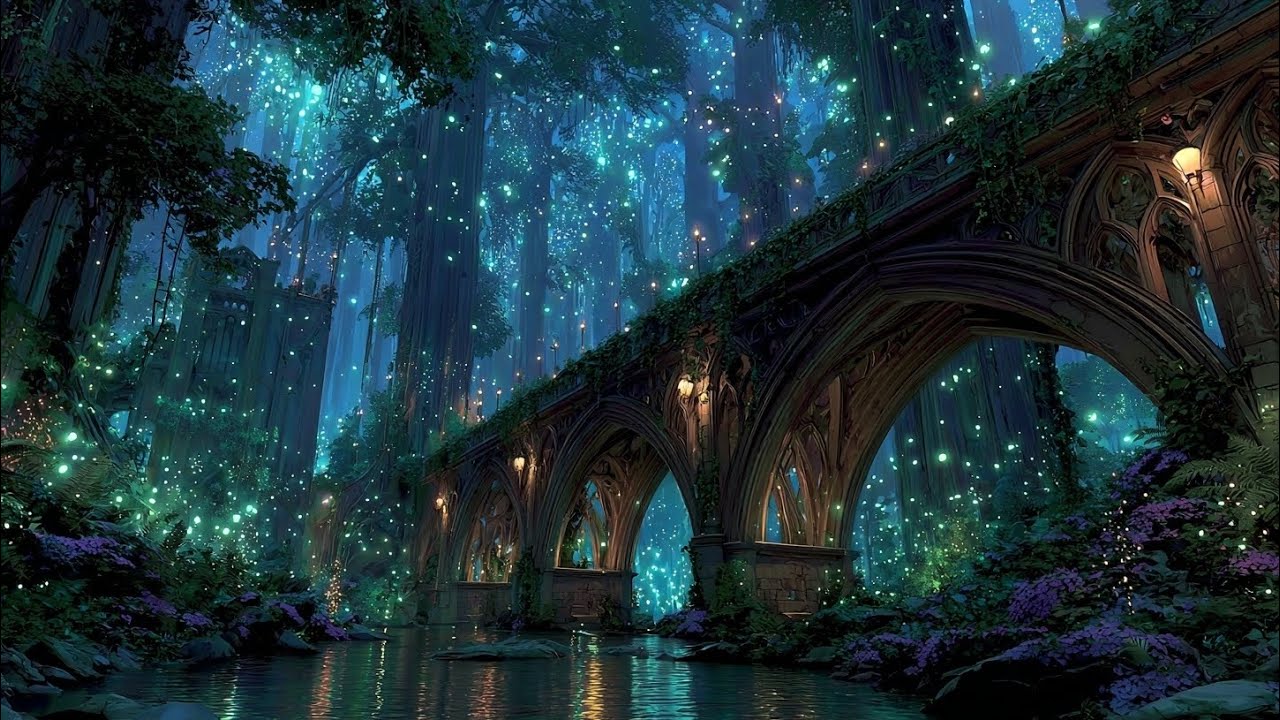🧝 Elven Forest Ambience ✨ Mystical Elf Music for Relaxation, Study & Sleep | Fantasy Soundscape