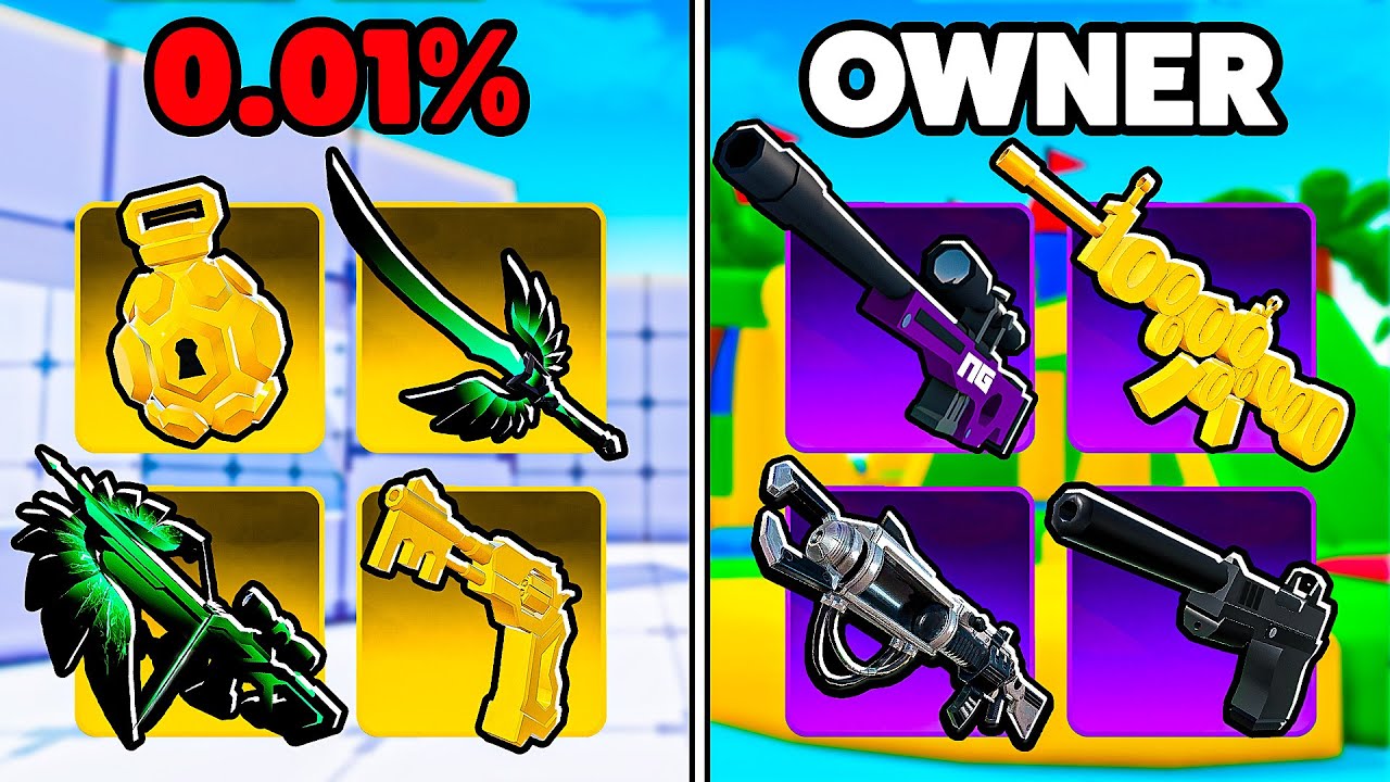 I won with EVERY RARE THEMED LOADOUT in Roblox Rivals