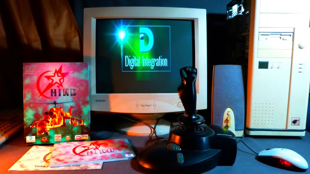 Juego HIND by Digital Integration big box PC en retro Windows 95 3dfx Voodoo2 | Gameplay GLIDE games