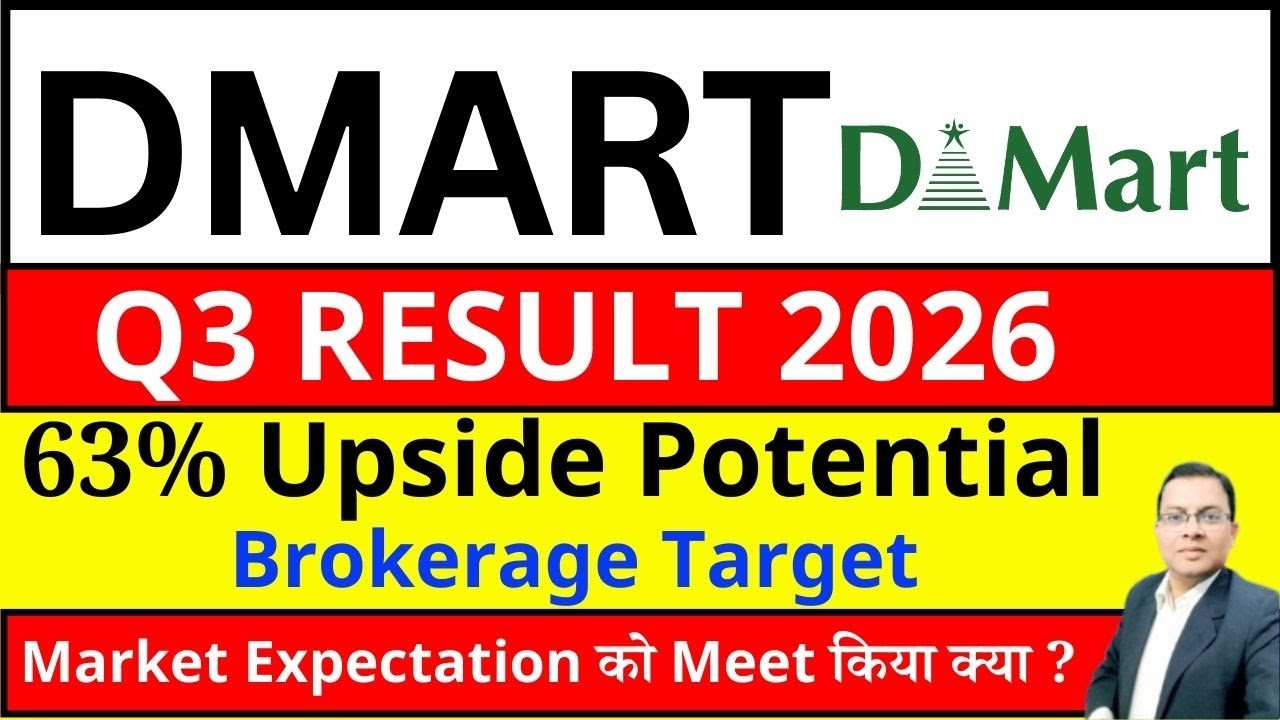 DMART share latest news I DMART q3 result 2026 I DMART result today I Avenue Supermarts Share result