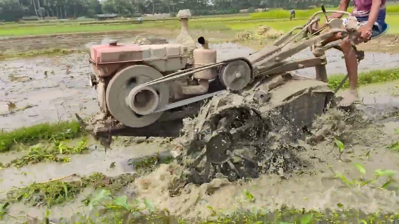 Modern machines, Power tiller: The farmer's new tool, the power to plow the land #jekabhai 