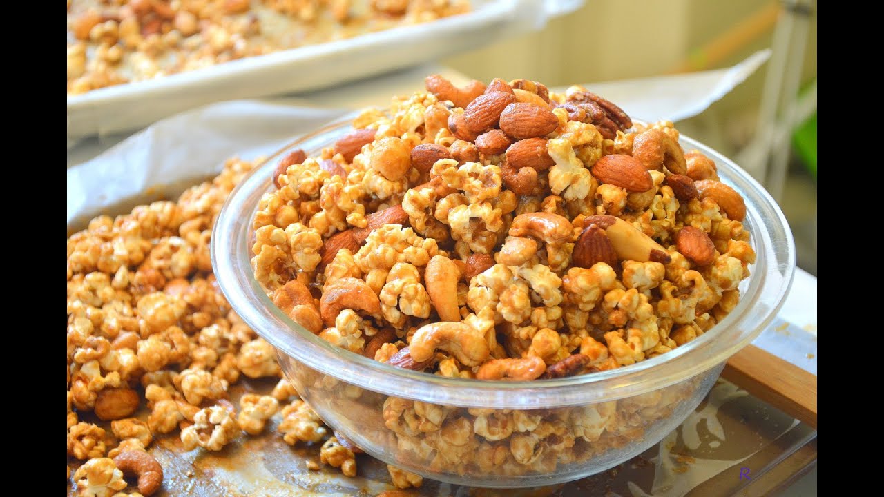 How To Make Caramel Popcorn คาลาแมลป๊อปคอร์น