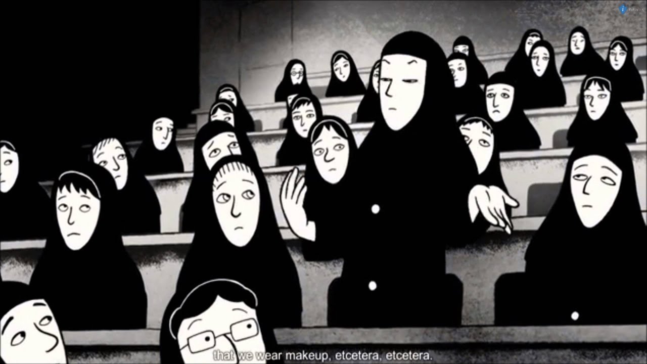 Persepolis Dress code scene