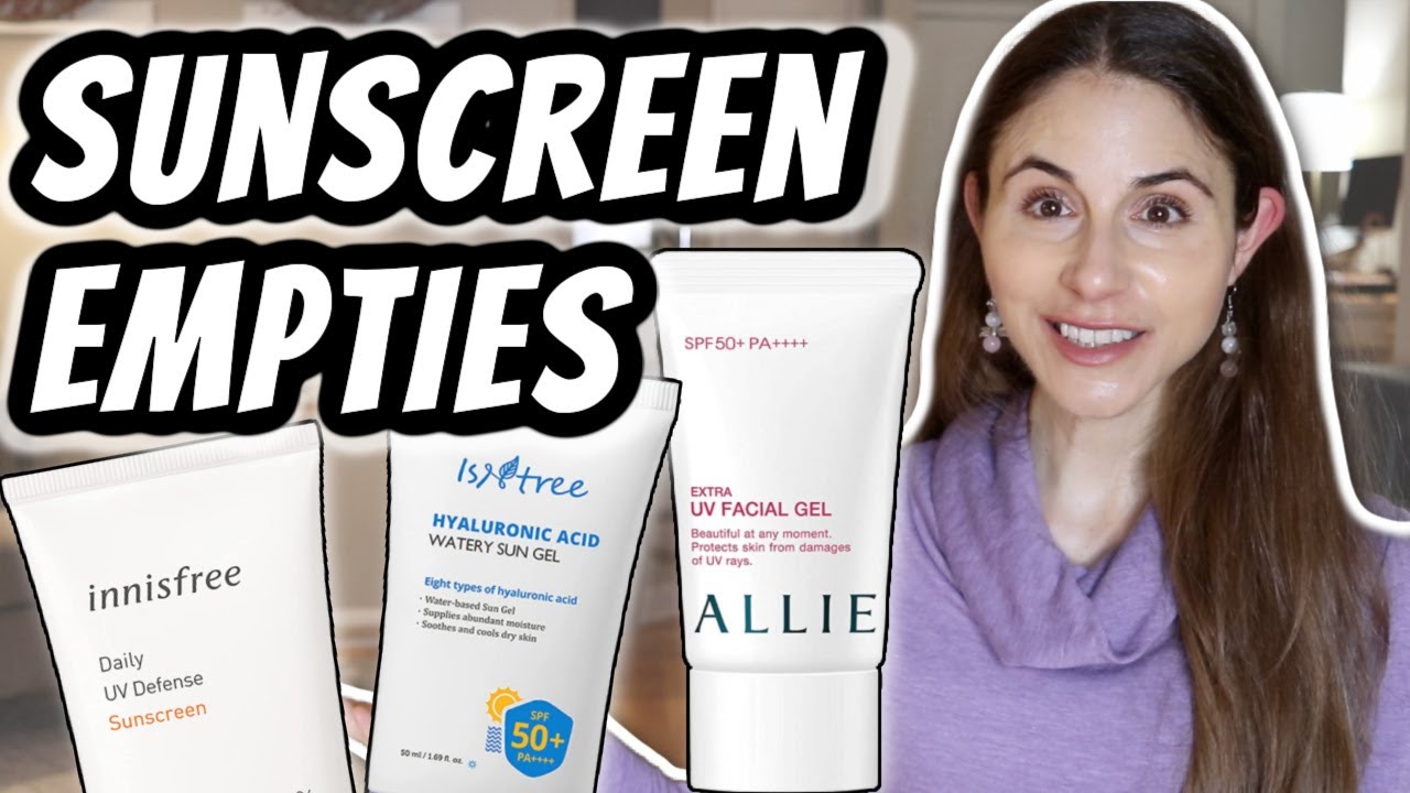 Sunscreen I use & USED UP| Dermatologist @DrDrayzday