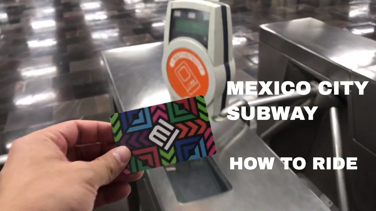 🔴 How To Ride Mexico City Subway Metro Information 🔴
