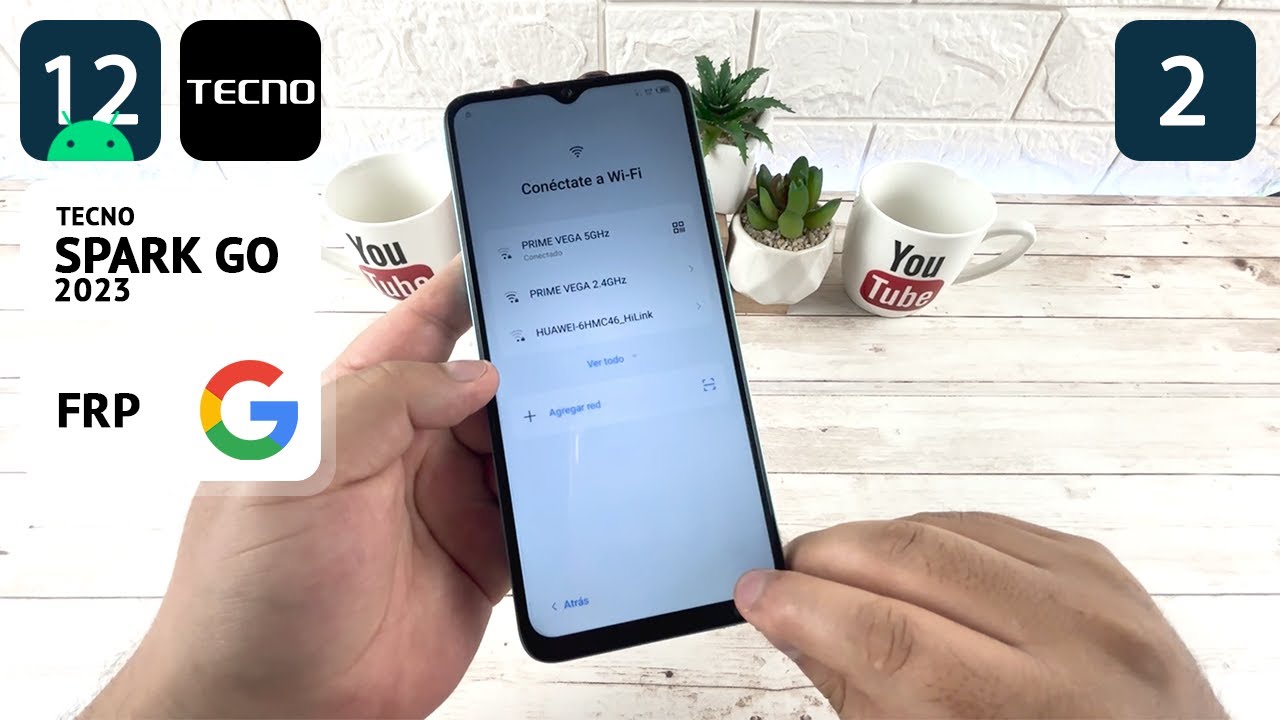 Eliminar Cuenta de Google Tecno Spark Go 2023 | Android 12 | Actualizado | Mètodo 2