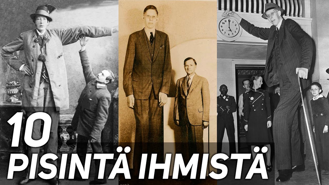 10 MAAILMAN PISINTÄ IHMISTÄ