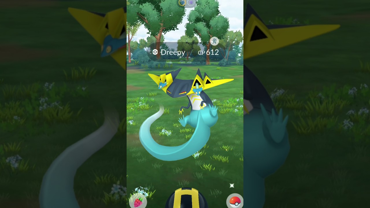 First Ever Dragapult Evolution in #pokemongo