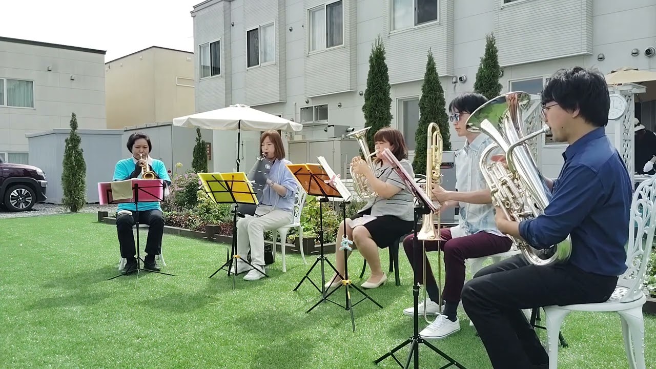 ゴダイゴ『銀河鉄道999』を混成5重奏で演奏してみた。