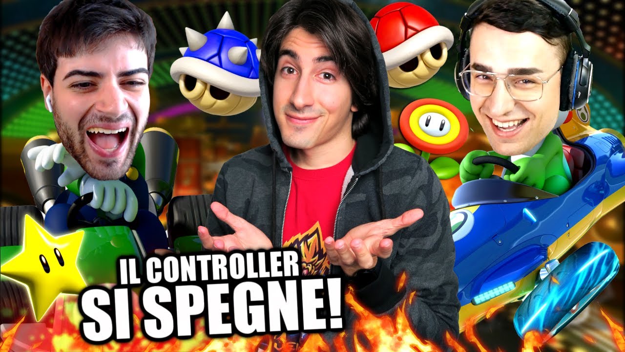 Si SPEGNE il CONTROLLER 😲 TUBE e BLAZI IMPAZZISCONO 😂 Mario Kart 8 Deluxe Gameplay ITA