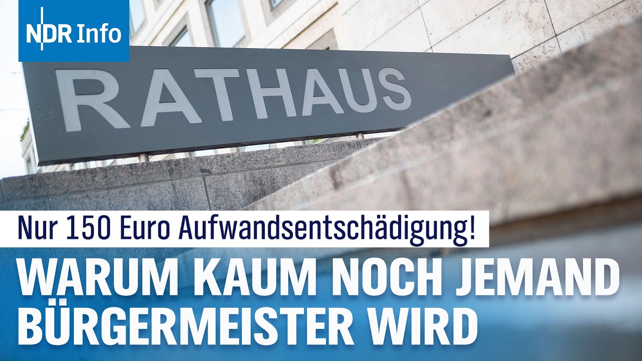 Droht der Kollaps der Kommunalpolitik? Der Aufschrei ehrenamtlicher B&uuml;rgermeister | NDR Info