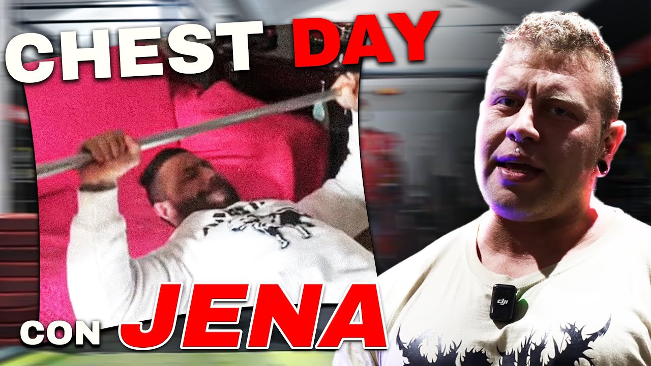 JENA ci sfida alla CHEST PRESS !! 100kg x?