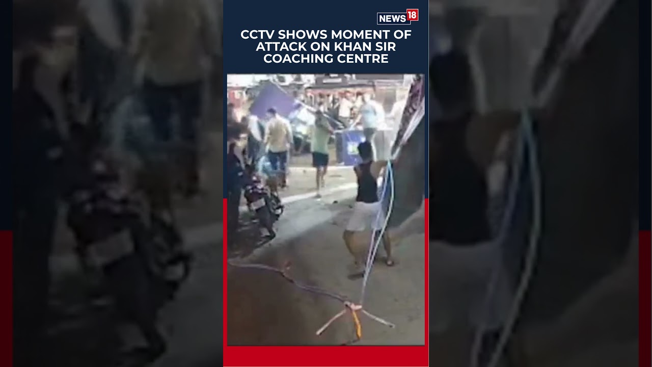 Khan Sir's Patna Coaching Center Vandalized, CCTV Footage Shows EXCLUSIVE Visuals Of The Incident