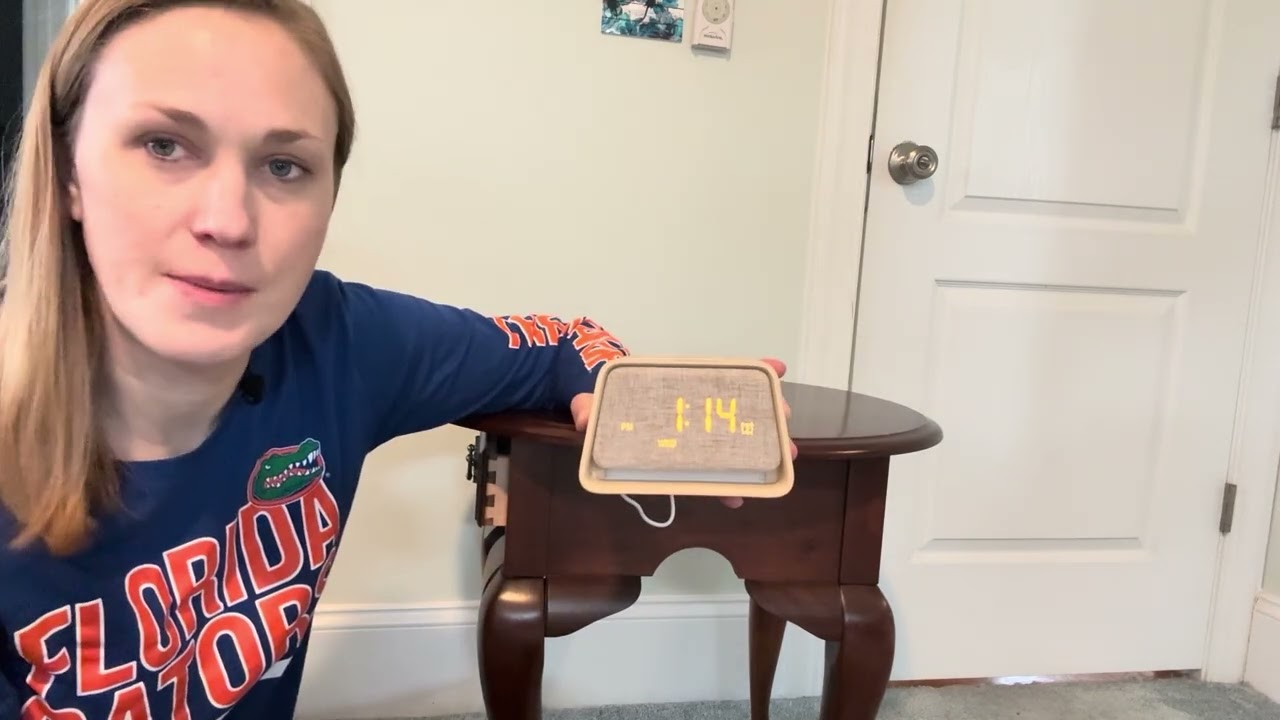 Review of the Vivilumens Wooden Sunrise Alarm Clock, White Noise/Sound Machine - Digital, Dimmable