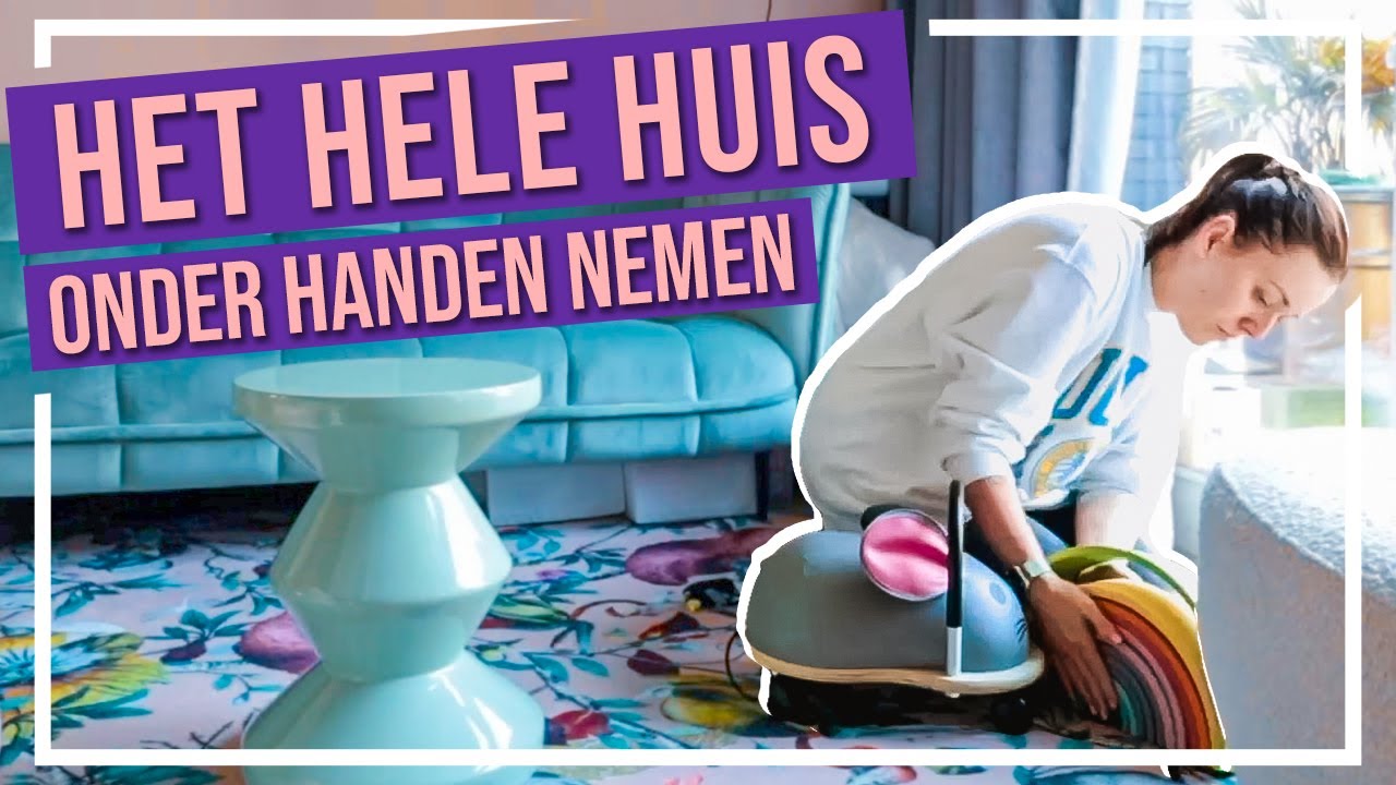 Clean with me - het hele huis schoonmaken en opruimen | Beautygloss