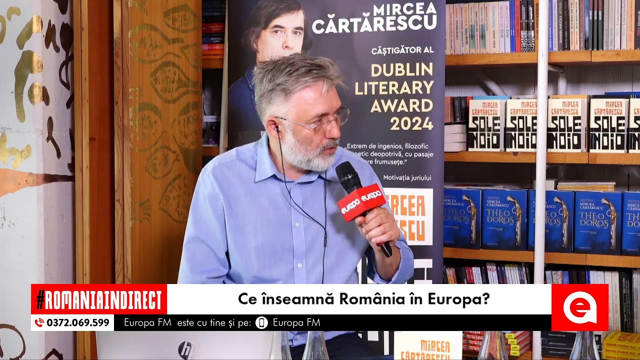 Ediție Specială | Mircea Cărtărescu la România în Direct. Ce înseamnă România în Europa?