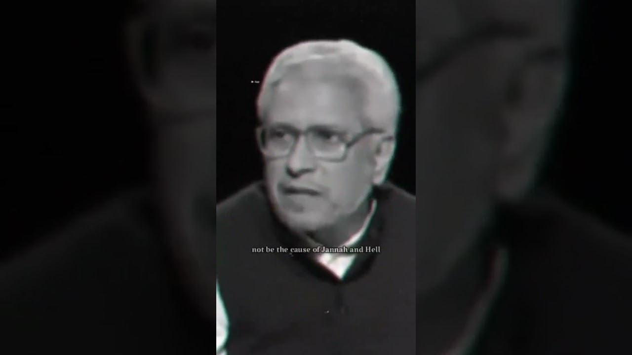 Purpose Of Life | Javed Ahmed Ghamdi | Islamic shorts | This Clip Can Change Your Life |