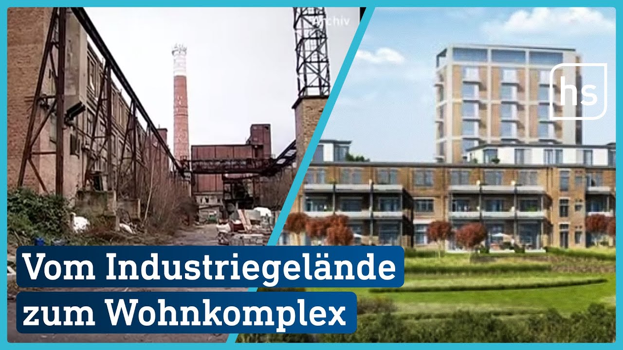Hattersheim: Alte Papierfabrik soll zu Wohnkomplex werden | hessenschau