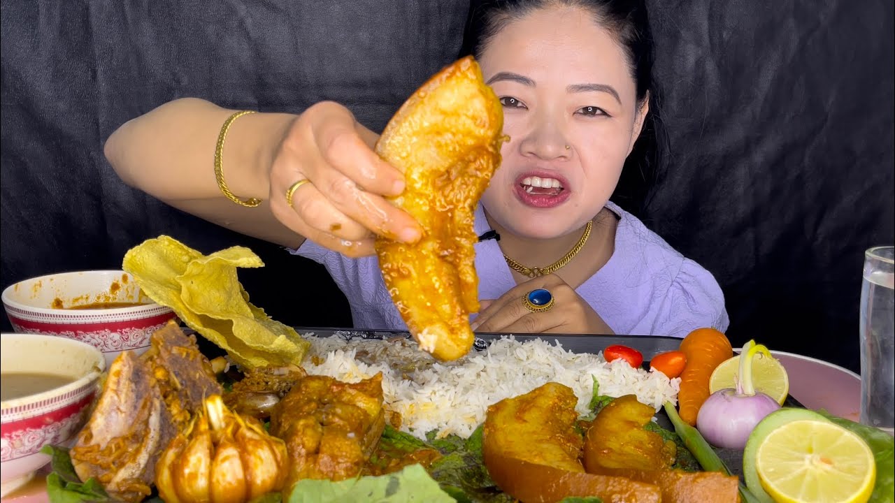 4 kg pork eating 🥵🌶️🥵🌶️