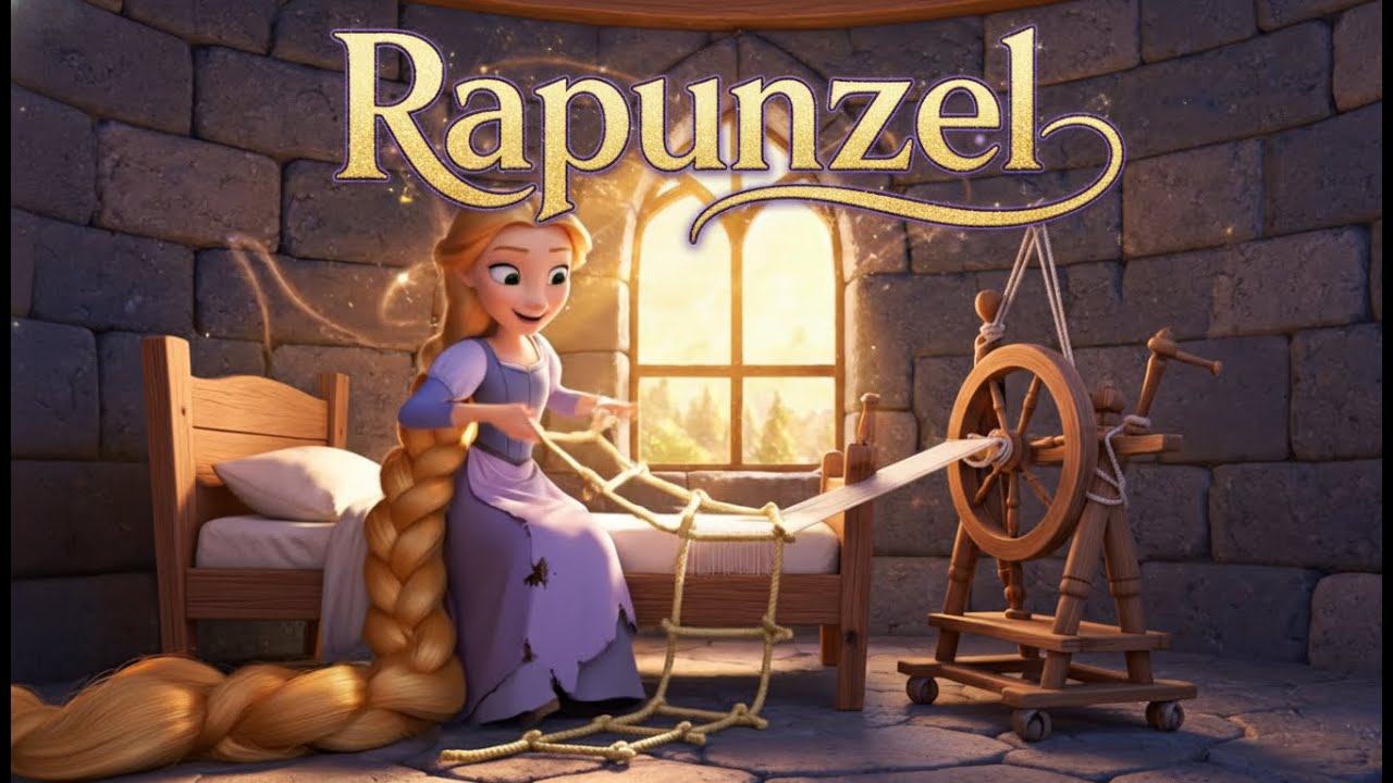 Rapunzel's Magical Adventure 💇🏼‍♀️ | 3D Fairy Tale for Bedtime Stories