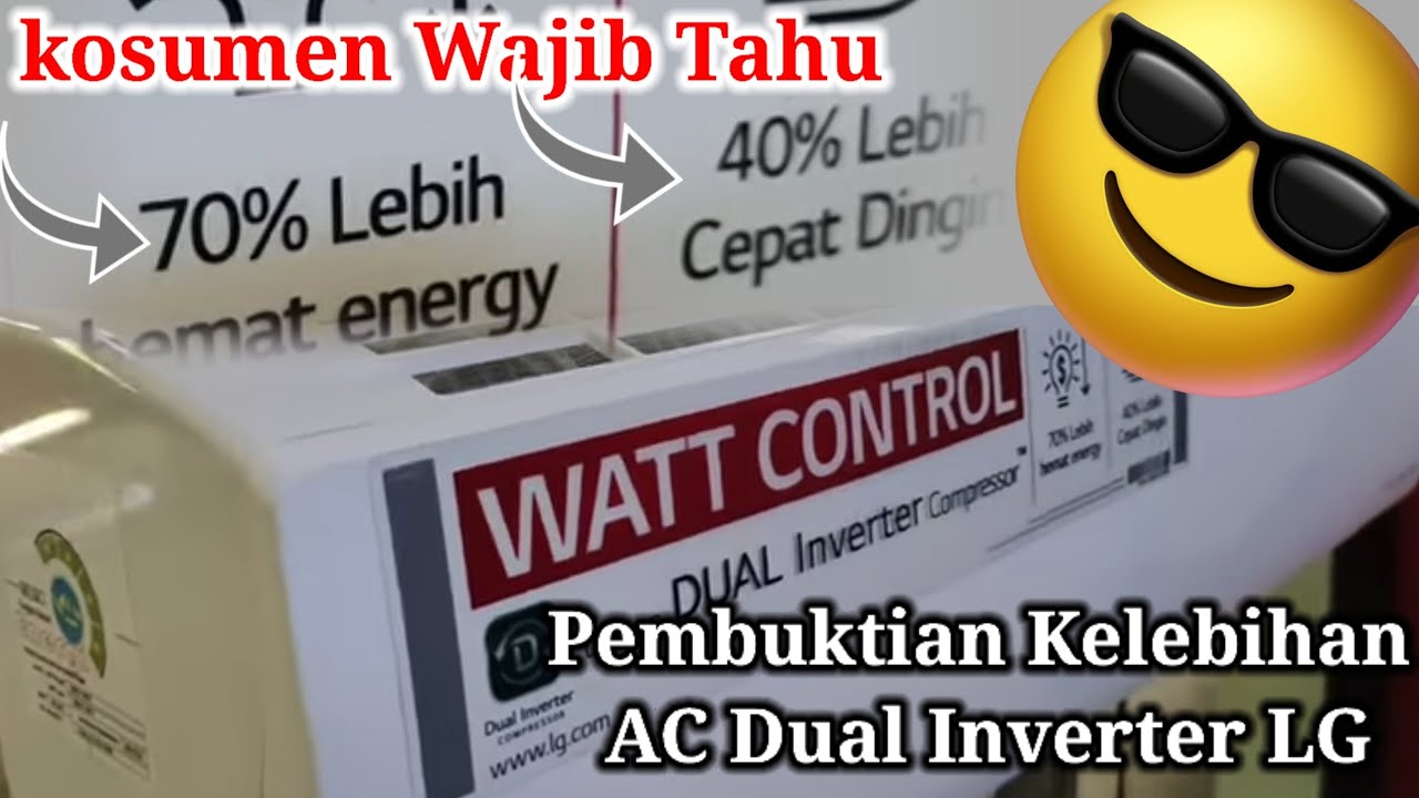 AC PINTAR DUAL INVERTER LG WATT CONTROL, Control listrik ditangan anda